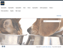 Tablet Screenshot of animaleriesherbrooke.com